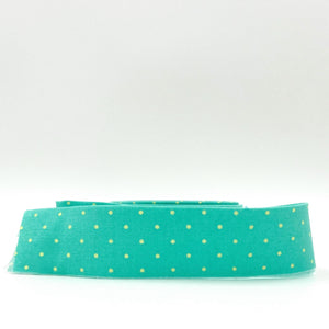 Quilt Binding Tula Pink True Colors Tiny Dot Peacock Green