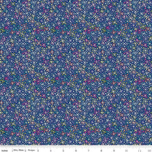 Load image into Gallery viewer, Vibrance Twilight Blue Half Yard Fabric
