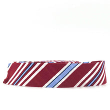 Load image into Gallery viewer, Quilt Binding Yacht Club Stripoe Red 1 1/4&quot; Single Fold Binding Amanda Niederhauser
