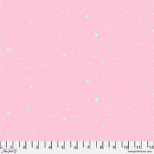 Load image into Gallery viewer, Tula Pink Space Sprinkles Piglet Pink / Mint Green Fabric Half Yards
