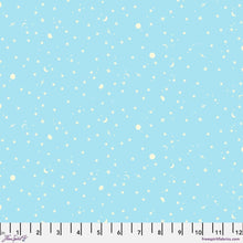 Load image into Gallery viewer, Tula Pink Space Sprinkles Waterfall Blue / Cream Half Yard Fabric By The Yard
