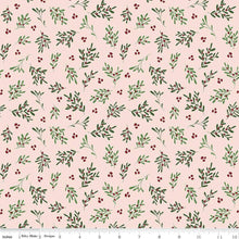 Load image into Gallery viewer, Mistletoe &amp; Holly Mistletoe Ballerina Pink Riley Blake Designs Half Yard Beverly McCullough
