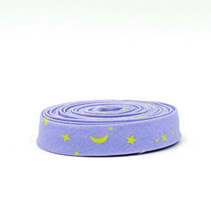 Double Fold Bias Tape 1/2'' True Colors Space Sprinkles Dream Lavender Lime Tula Pink Bias Binding