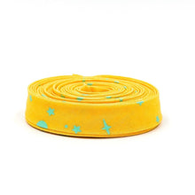 Load image into Gallery viewer, Double Fold Bias Tape 1/2'' True Colors Space Sprinkles Papaya Yellow Mint Green Tula Pink Bias Binding
