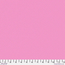 Load image into Gallery viewer, Tula Pink On The Grid Bubblegum Pink Fabric Half Yards True Colors 2025
