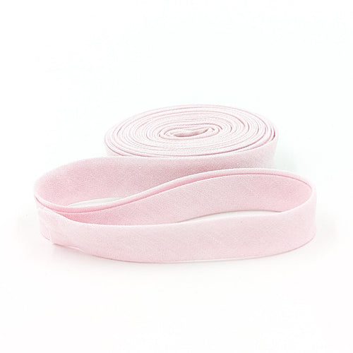 Double Fold Bias Tape 1/2'' Chambray Pink Bias Binding