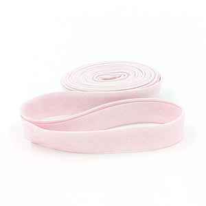 Double Fold Bias Tape 1/2'' Chambray Pink Bias Binding