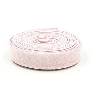 Double Fold Bias Tape 1/2'' Chambray Pink Bias Binding