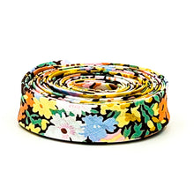 Load image into Gallery viewer, Double Fold Bias Tape 1/2&#39;&#39; Wide Liberty of London Tana Lawn Thorpe Pastel 3 Yards Bias Binding
