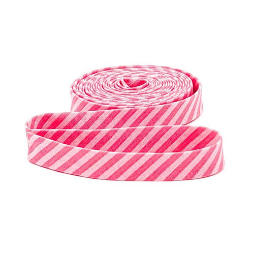 Double Fold Bias Tape Sugarpink Tone On Tone 1/2