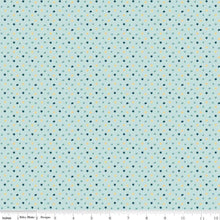 Load image into Gallery viewer, Baby Boy Stars Blue Fabric Half Yards
