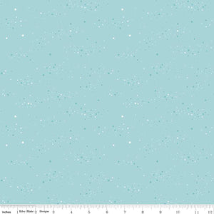 Essence Starlight Dream Aqua Half Yard Fabric Riley Blake Designs