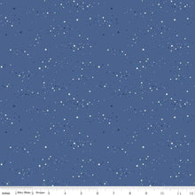 Load image into Gallery viewer, Essence Starlight Denim Blue Half Yard Fabric Riley Blake Designs
