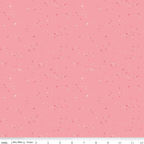 Essence Starlight Pink Half Yard Fabric Riley Blake Designs