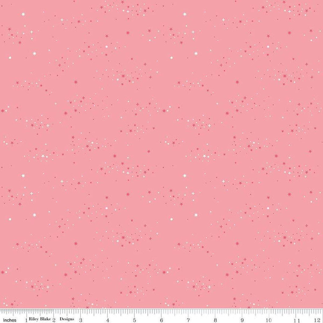 Essence Starlight Pink Half Yard Fabric Riley Blake Designs