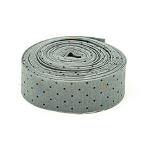 Load image into Gallery viewer, Quilt Binding Tula Pink Tiny Dot Shadow Gray 1 1/4" Single Fold
