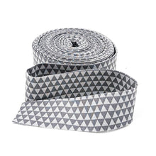 Load image into Gallery viewer, Quilt Binding Tula Pink Kinda Shady Fog Gray 1 1/4" Single Fold
