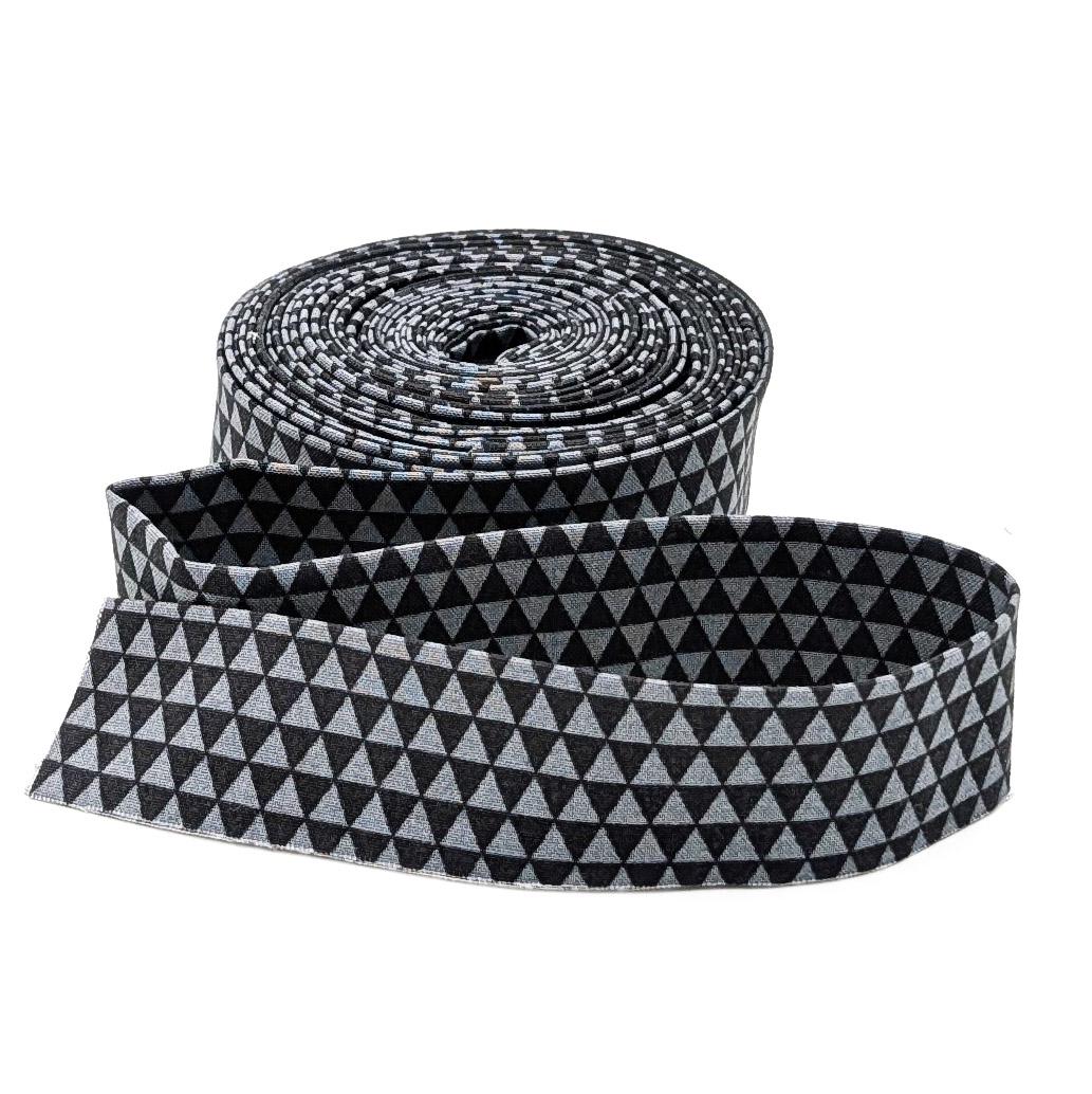 Quilt Binding Tula Pink Kinda Shady Shadow Gray 1 1/4