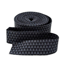 Load image into Gallery viewer, Quilt Binding Tula Pink Kinda Shady Carbon Gray 1 1/4" Single Fold
