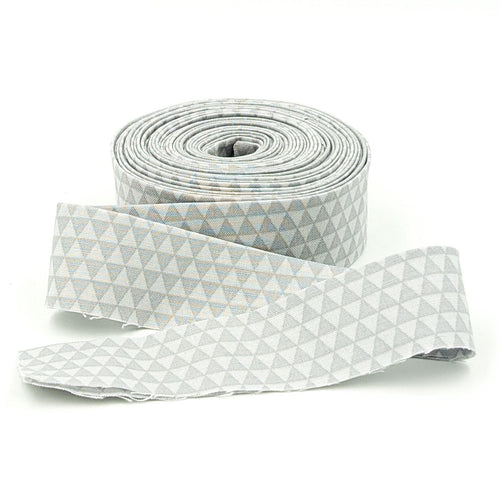 Quilt Binding Tula Pink Kinda Shady Whisper Gray 1 1/4