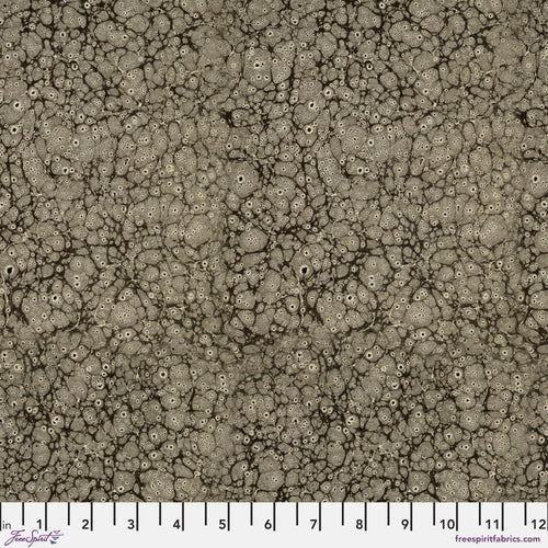 Eclectic Elements Laboratory Composition Black Fabric Half Yard