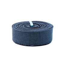 Load image into Gallery viewer, Quilt Binding Chambray Shot Cotton French Slate Blue 1 1/4" Single Fold
