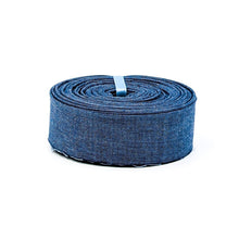 Load image into Gallery viewer, Quilt Binding Chambray Shot Cotton Blue Jean Blue 1 1/4" Single Fold
