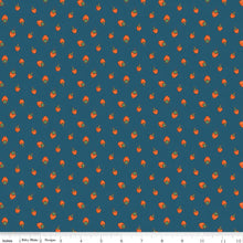 Load image into Gallery viewer, Serendipity 2 Strawberries Stargazer Blue Half Yard
