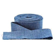 Load image into Gallery viewer, Quilt Binding Chambray Shot Cotton Blue Jean Blue 1 1/4" Single Fold
