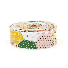 Load image into Gallery viewer, Quilt Binding Serendipity 2 Hexy Multi 1 1/4" Single Fold
