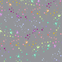 Load image into Gallery viewer, Tula Pink Fairy Dust Fog Rainbow Fabric 35" End of Bolt
