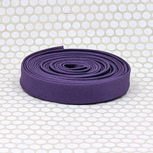 Load image into Gallery viewer, Double Fold 1/2" Bias Tape Purple Mountain Solid Binding
