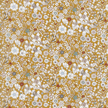 Load image into Gallery viewer, Double Fold Bias Tape 1/2'' Liberty of London Tana Lawn June's Meadow Yellow
