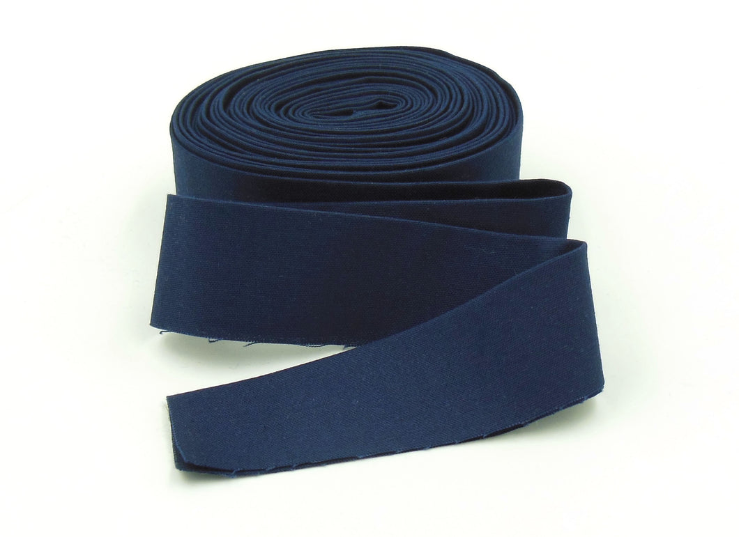 Quilt Binding Solid Riley Navy Blue