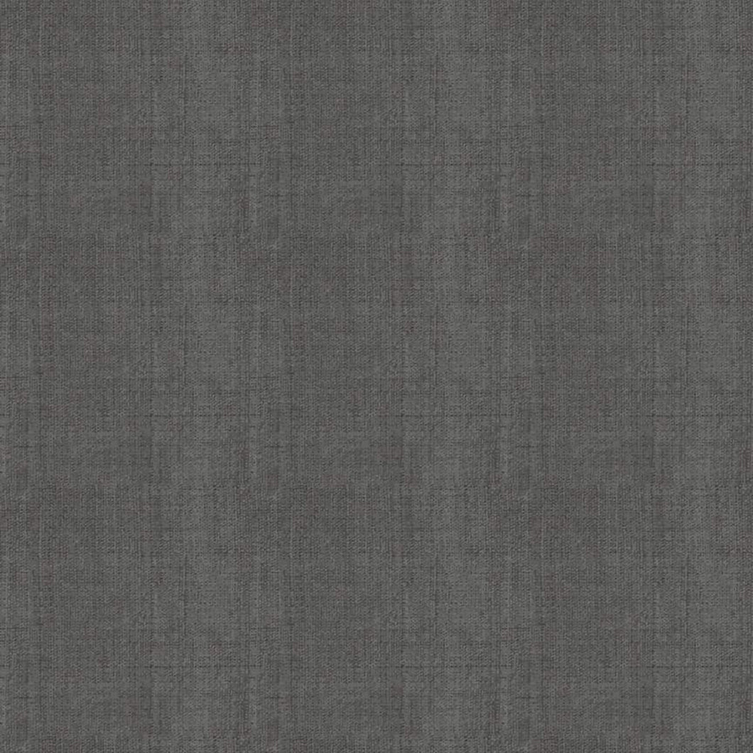 58'' Linen Blend Fabric Charcoal Gray Half Yard