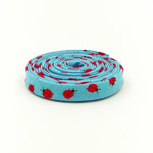 1/2'' Bias Tape Ladybird Ladybug Dot Blue Dena Designs