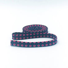 Load image into Gallery viewer, Bias Tape 1/8&#39;&#39; Picadilly Dots Red, White and Blue

