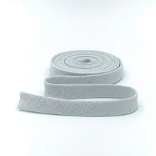 Load image into Gallery viewer, Double Fold Bias Tape 1/2&#39;&#39; Linen Blend Light Gray
