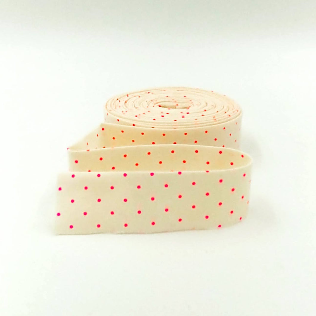 Quilt Binding Tula Pink True Colors Tiny DotCosmic Cream