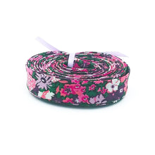 Load image into Gallery viewer, 1/2&#39;&#39; Double Fold Bias Tape Liberty of London Tana Lawn Thorpe Hill Purple 3 Yards
